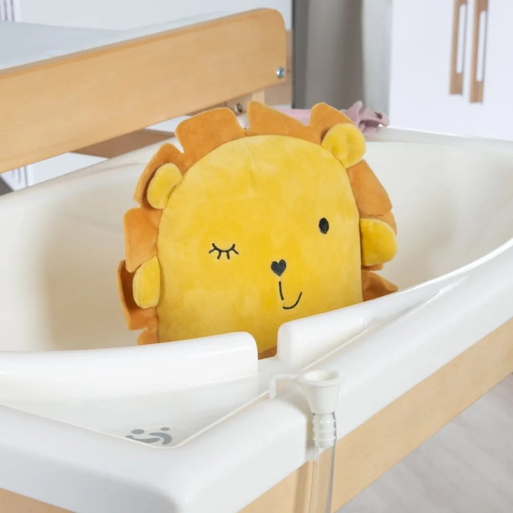 Biało-naturalny przewijak w dekorze brzozy Baby Pool – Roba