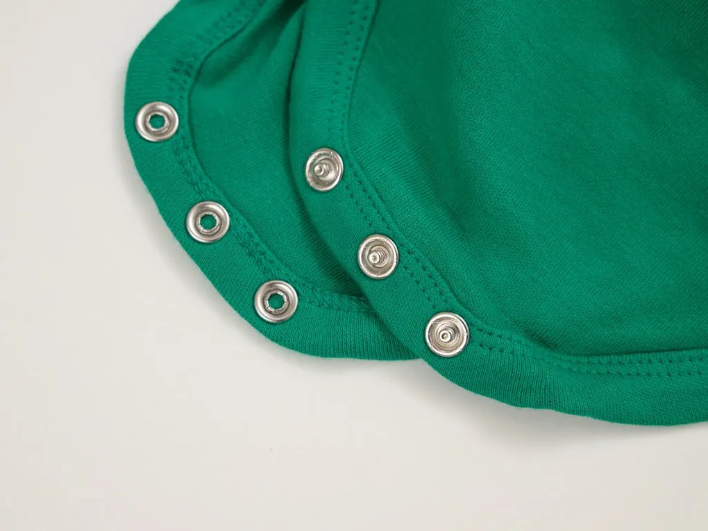 Body dziecięce z długim rękawem CHRISTMAS BOYS zielone - różne rozmiary Wielkość: 62 - 68