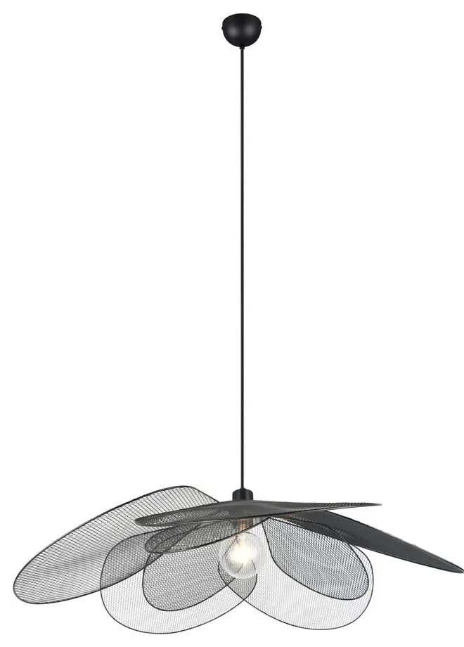 Lampa wisząca w kolorze matowej czerni ø 87 cm Fleure – Reality