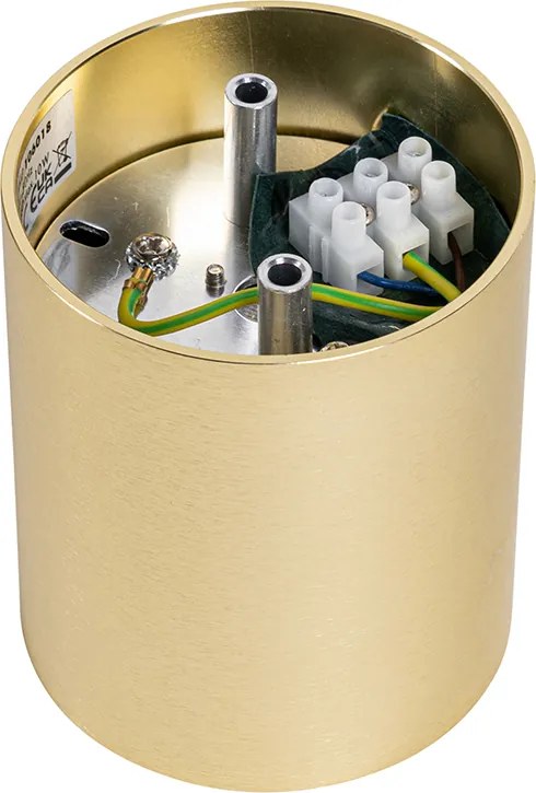 Designerski reflektor złoty - Tubo Honey