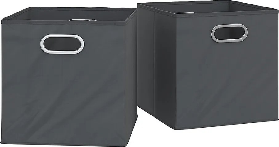 Pudełko składane antracyt 30x30x30