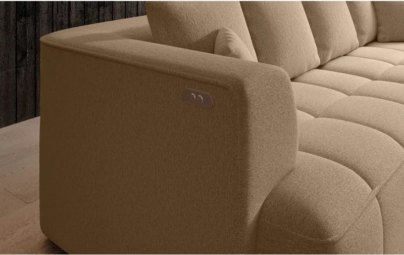 Sofa kanapa ALBIO BigSofa kanapa z elektryczną regulacją siedziska WERSAL