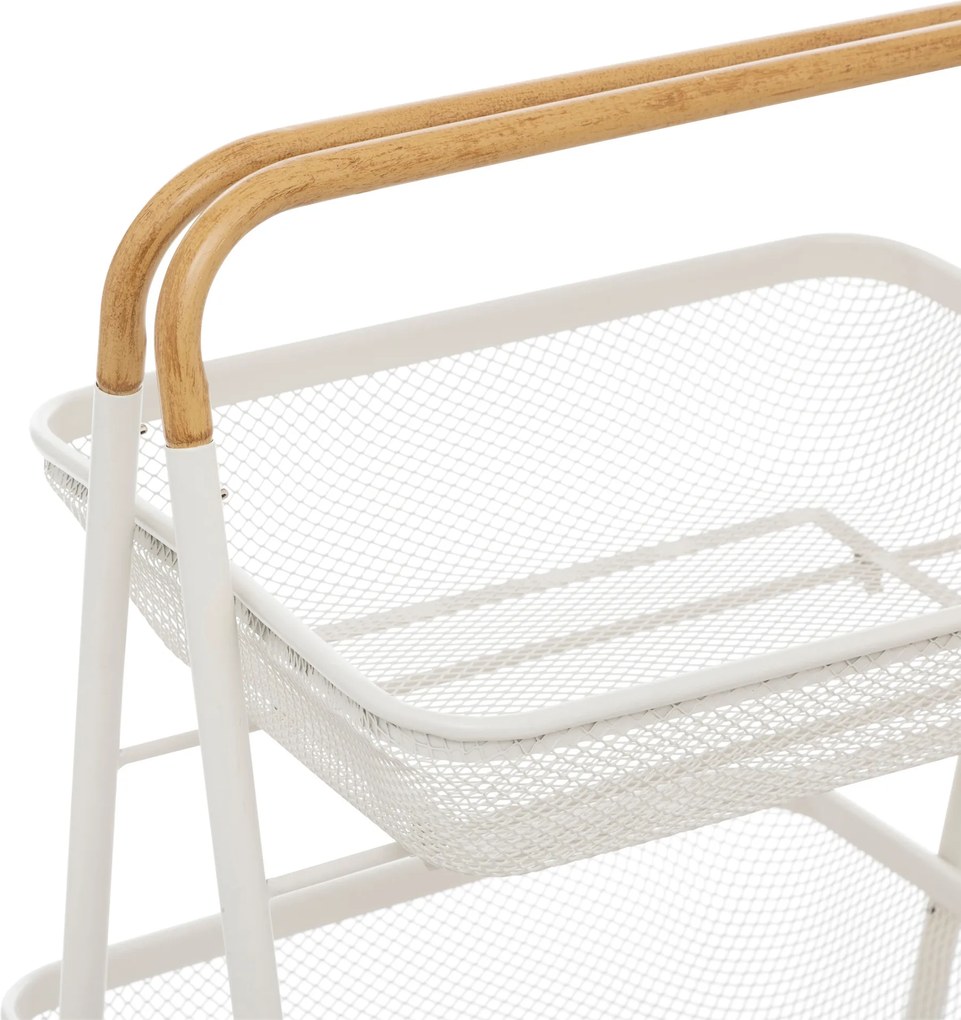 Wózek kuchenny na kółkach MAYAJ 3 kosze