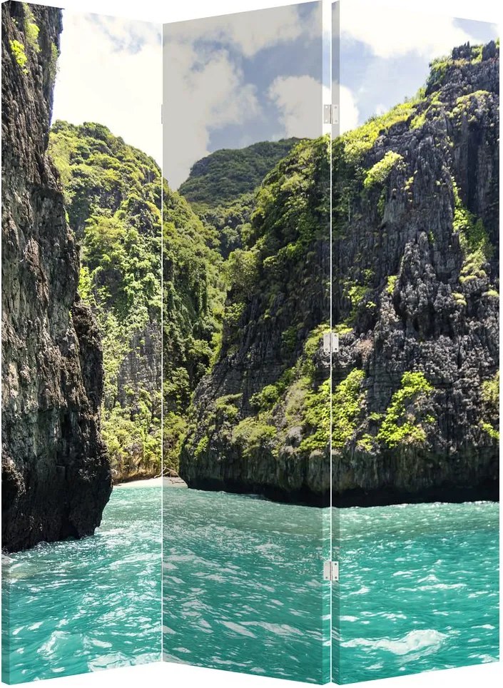 Parawan - Górska rzeka (126x170 cm)