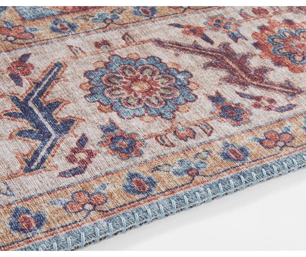 Czerwono-niebieski dywan Nouristan Anthea, 160x230 cm