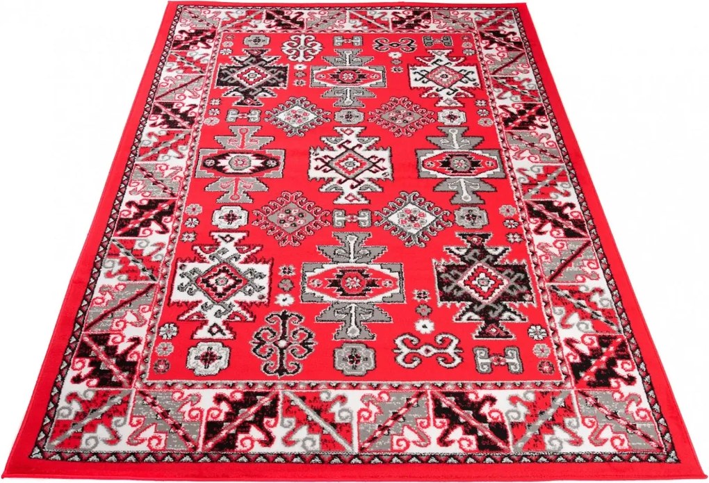 Czerwony dywan rustykalny W5-S99