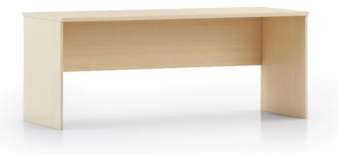 Biurko INTEGRO, 740 x 1750 x 700 mm, buk