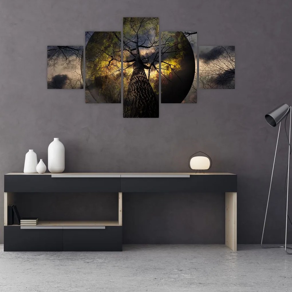 Obraz - Tajemnicze niebo (125x70 cm)