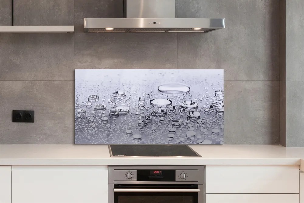Panel szklany do Kuchni Perliste Odświeżenie Wodne