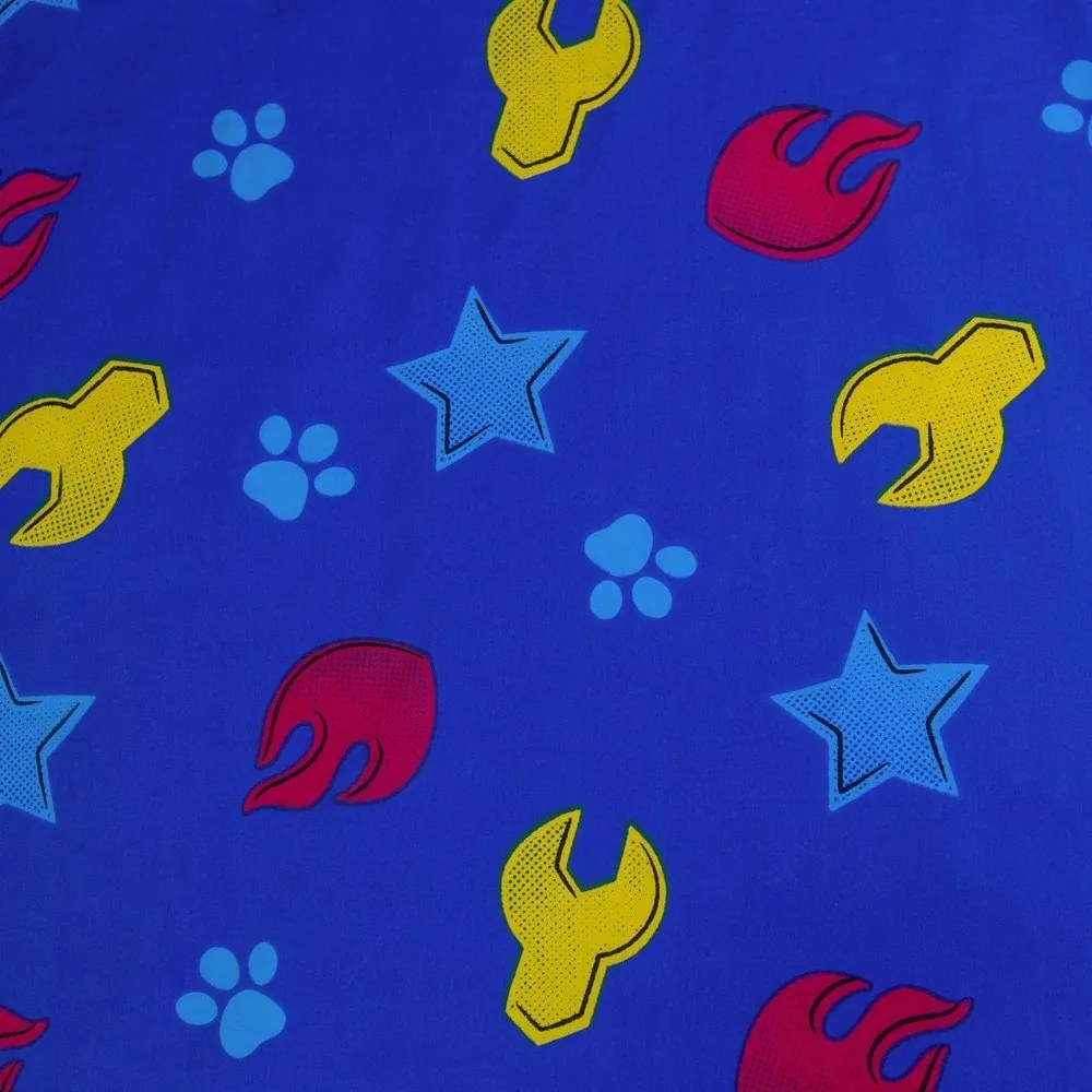 Niebieska bawełniana pościel dziecięca do łóżeczka 100x135 cm Paw Patrol "Pawsome days ahead" – Jerry Fabrics