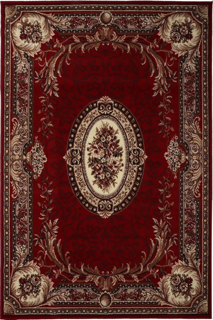 Dywan Country Helios bordowy 060x110 Prostokąt