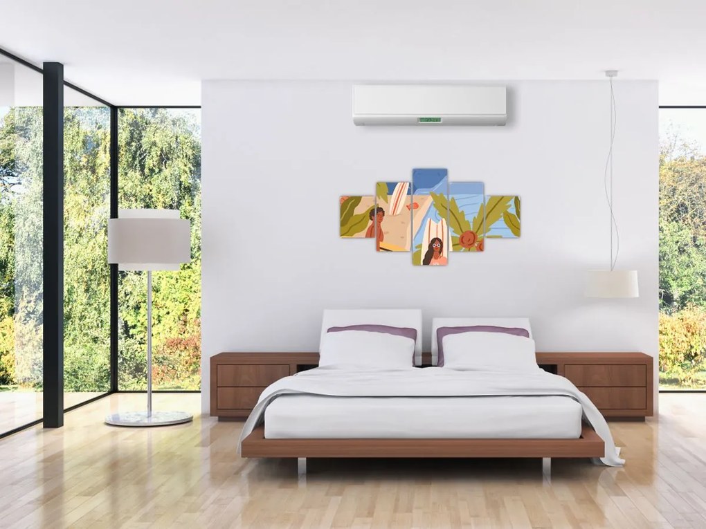 Obraz - Ciesz się życiem (125x70 cm)