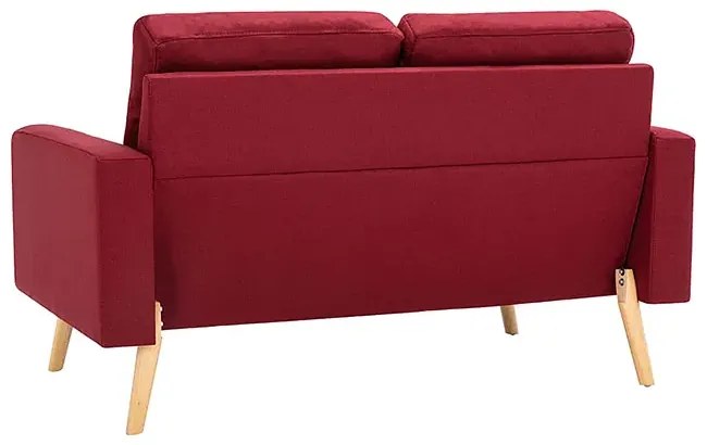 2-osobowa sofa czerwone wino - Muria 2Q