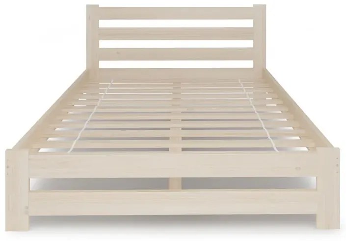 Drewniane łóżko z sosny skandynawskiej 120x200 F3-D06