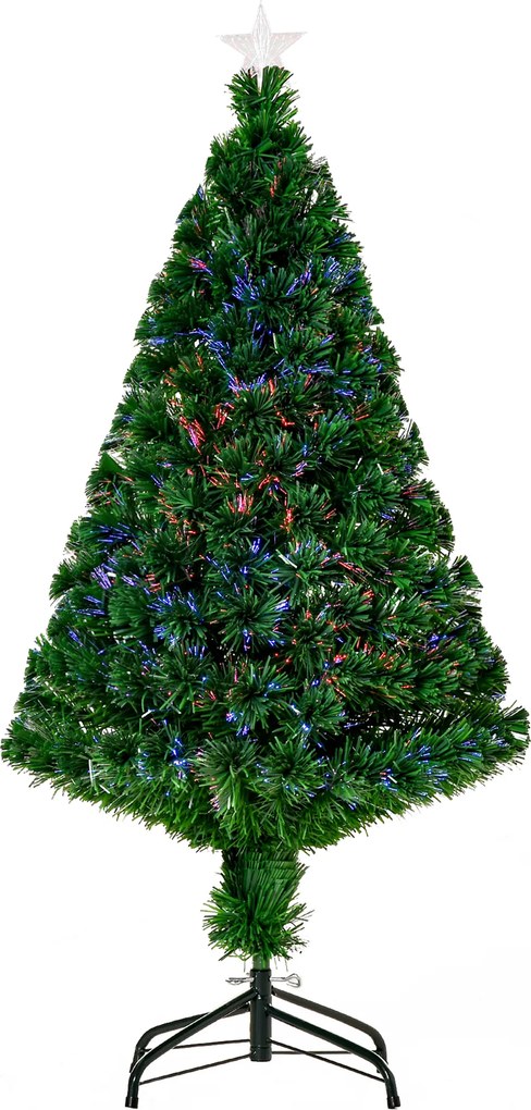 Choinka sztuczna zielona 120 cm homcom