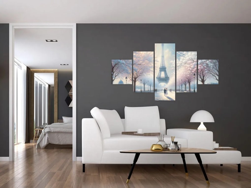 Obraz - Obraz z Paryża (125x70 cm)