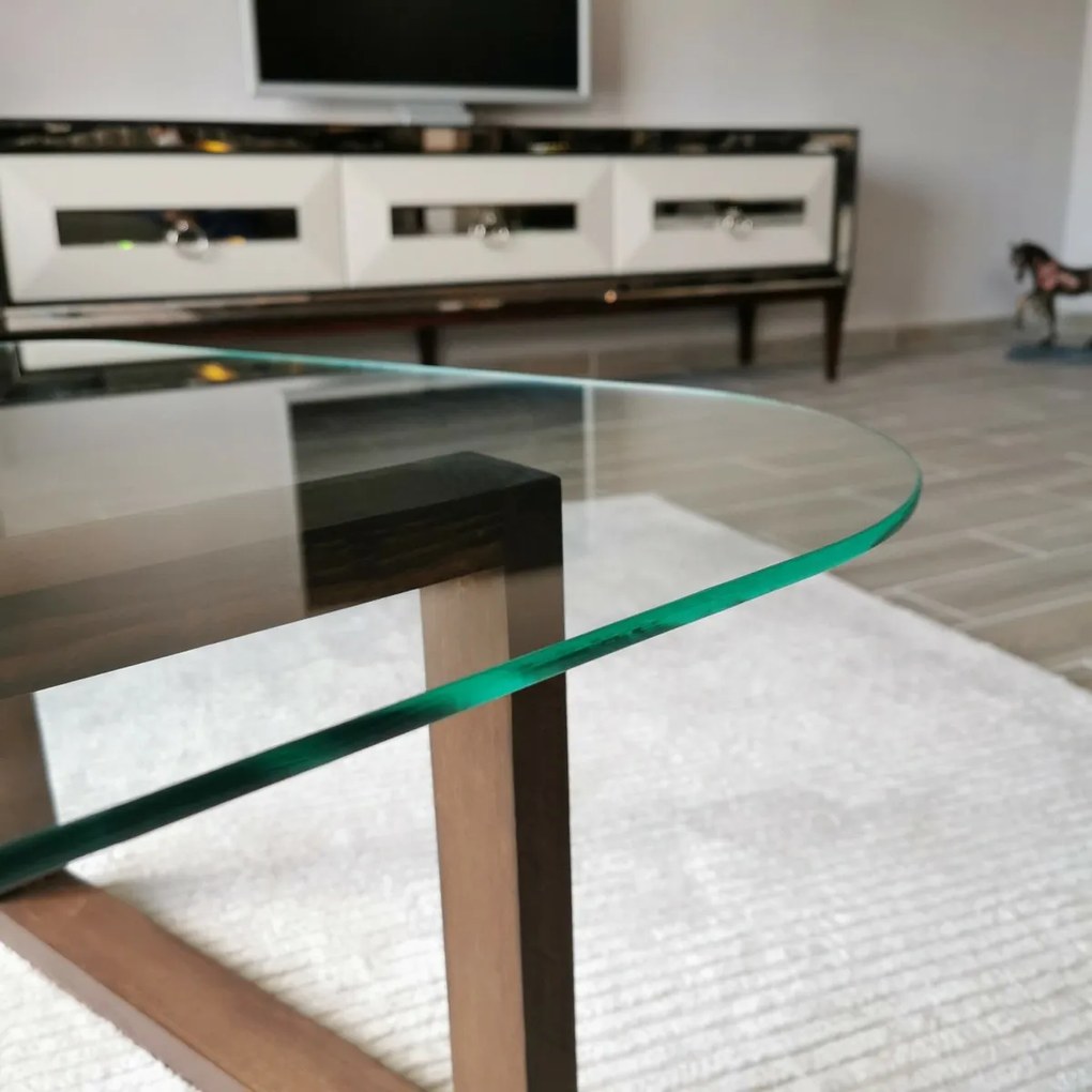 Stolik konferencyjny Orta Walnut
