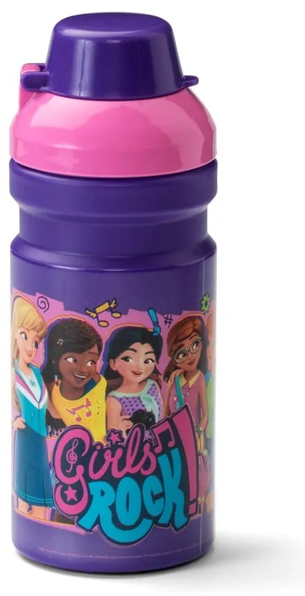 Komplet butelki na wodę i pudełka na przekąski LEGO® Friends Girls Rock