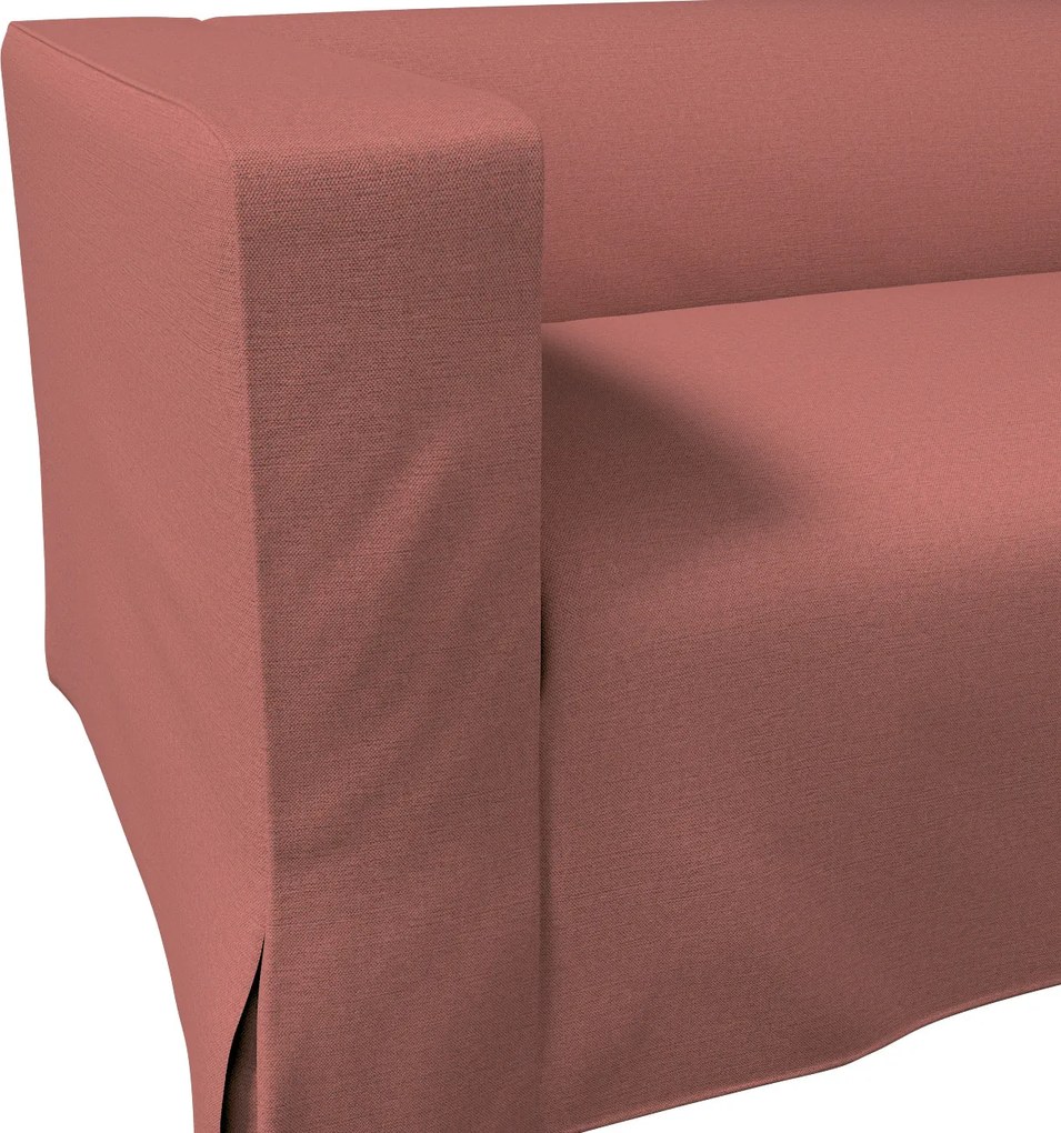 Pokrowiec na sofę Klippan 2-osobową długi z kontrafałdami