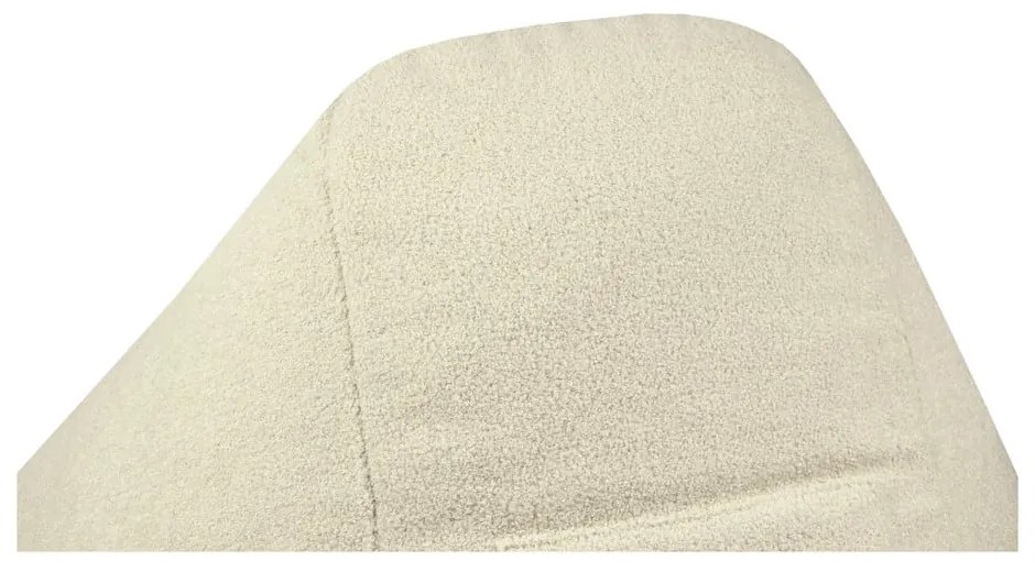 Brązowy worek do siedzenia z materiału bouclé Snug 100 – SLOWDOWN