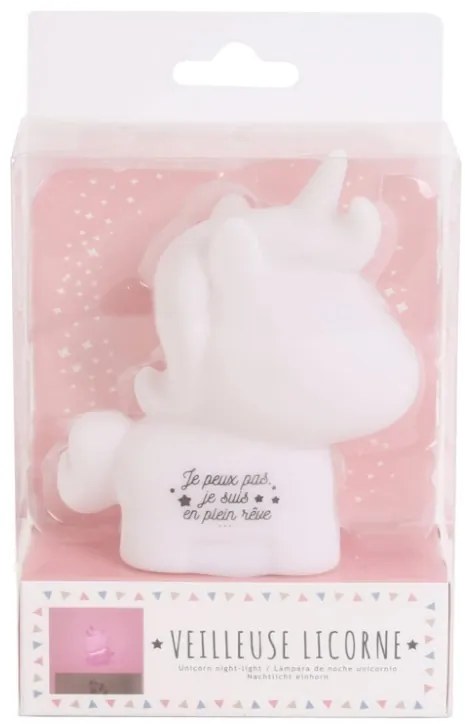 Dziecięca lampka nocna LED UNICORN 10x7,5 cm