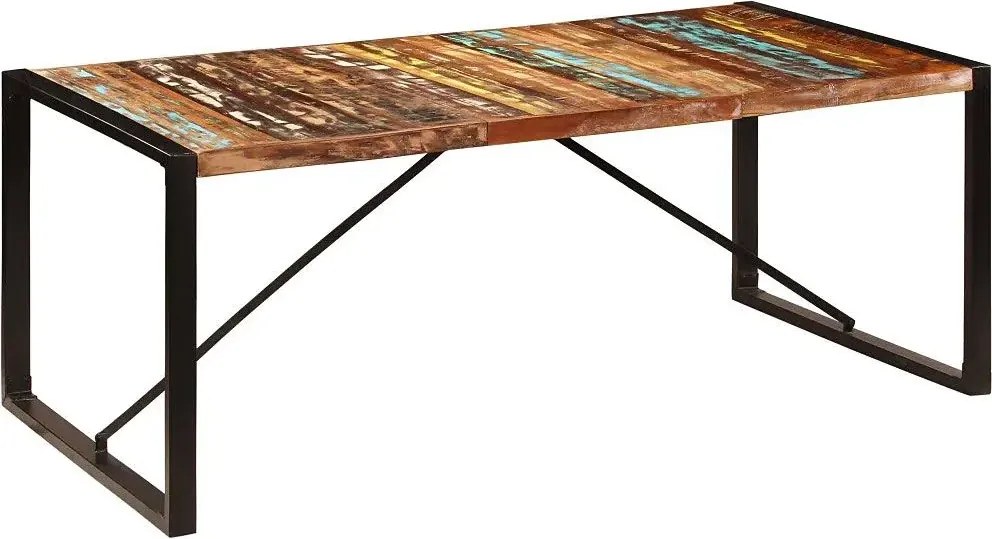 Malowany stół drewniany 100x200 – Fulo 5X