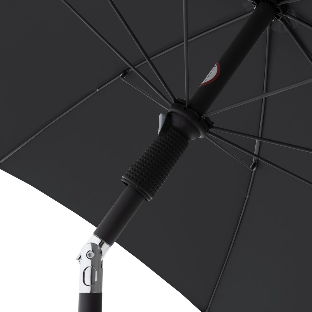 Doppler ACTIVE parasol ogrodowy 210 cm antracyt