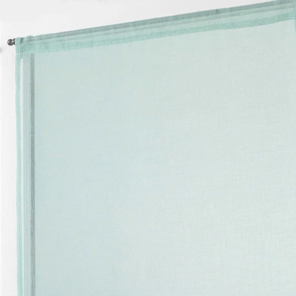 Miętowe firanki z woalu zestaw 2 szt. 60x120 cm Sandra – douceur d'intérieur