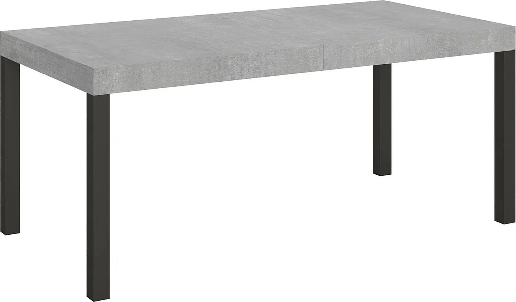 Stół rozkładany 200/304x90 cm Everyday cementu nogi antracytowe