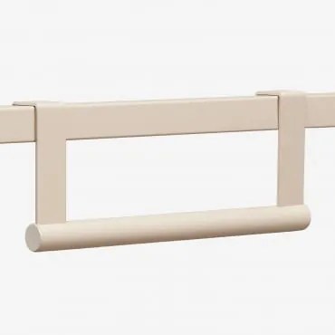 Uchwyt Na Ściereczki Do Modularnej Kuchni Zewnętrznej Ze Stali Rivana Kremowa Tapioca & ↔︎ 20 Cm - Sklum