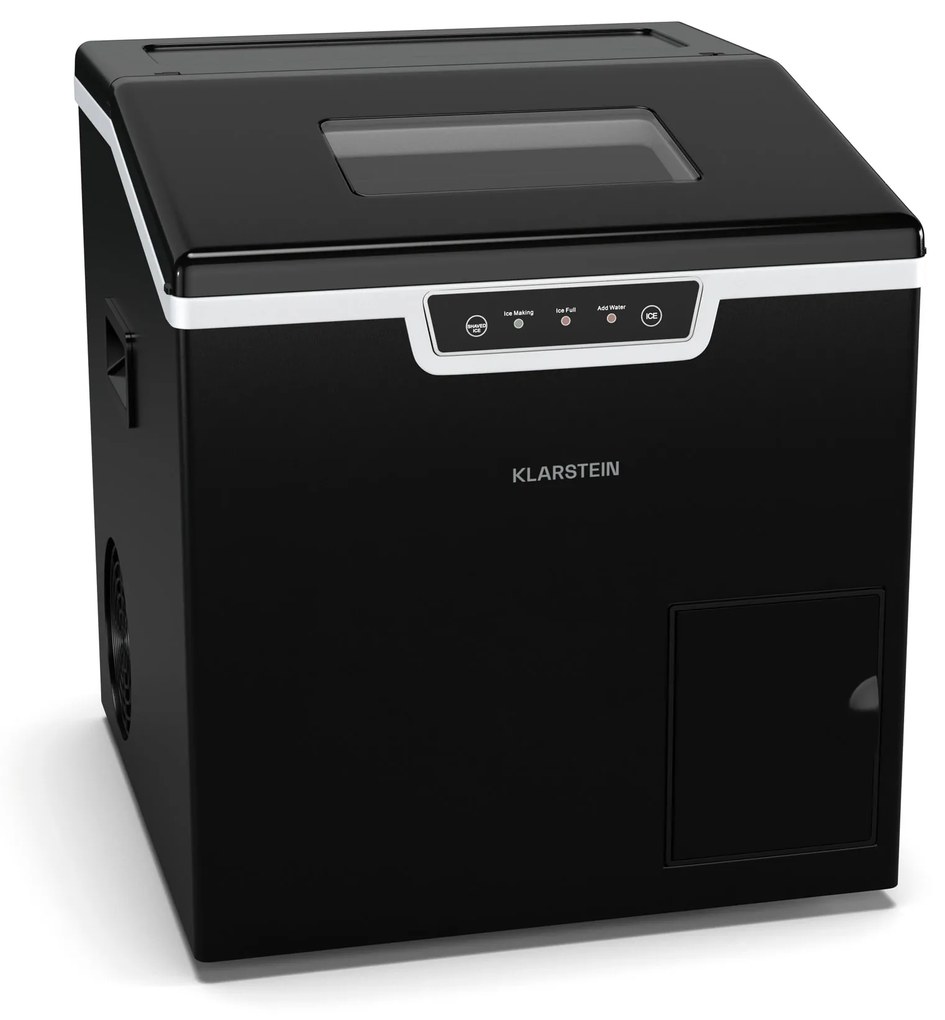 Klarstein IceFestival 20kg/24h 3L Kostkarka do Lodu Czarny