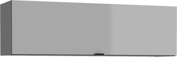 Szafka ścienna Poole 121, szerokość 110 cm, kolor szary