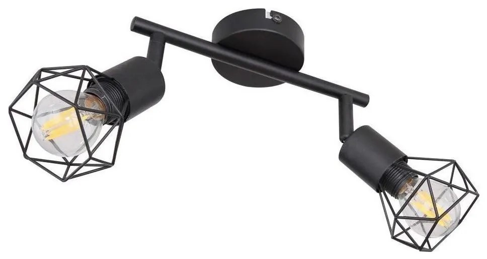Globo - LED punktowe XARA 2xE14/6W/230V czarne