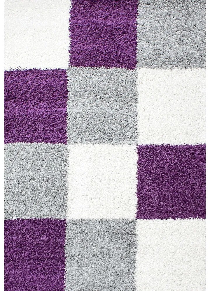 Fioletowo-szary dywan 80x150 cm Life – Ayyildiz Carpets