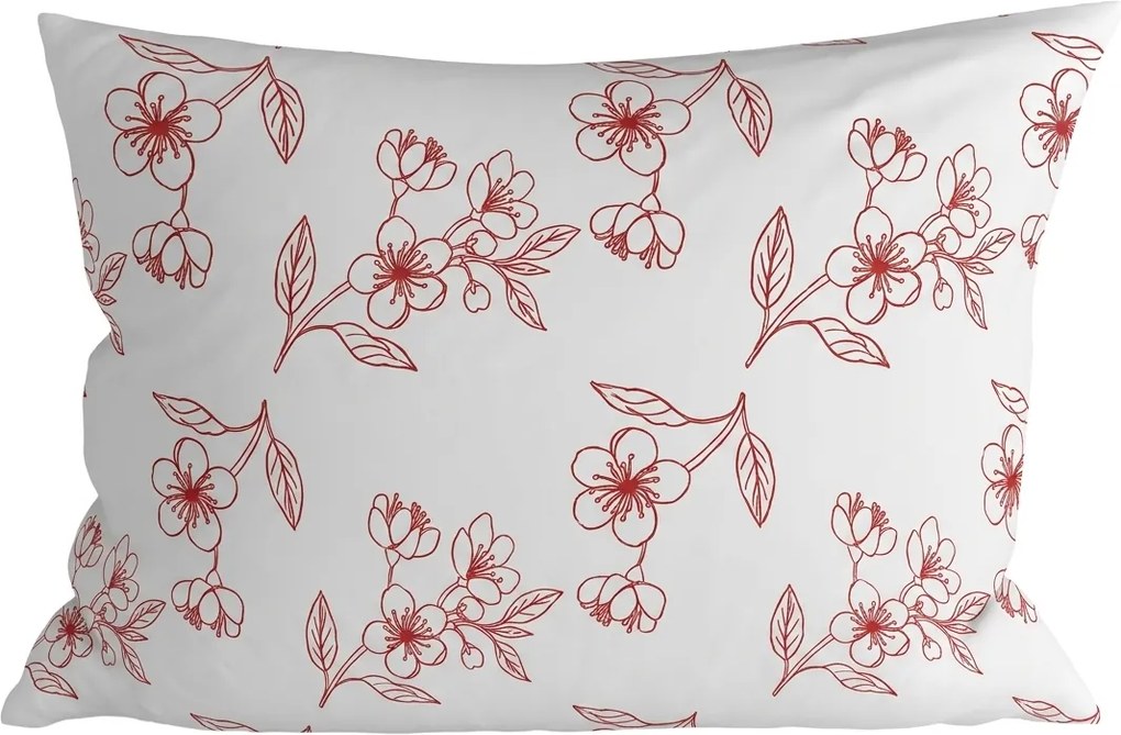 Poszewka na poduszkę z mikrofibry CHERINA 70x90 cm, wzorzysta