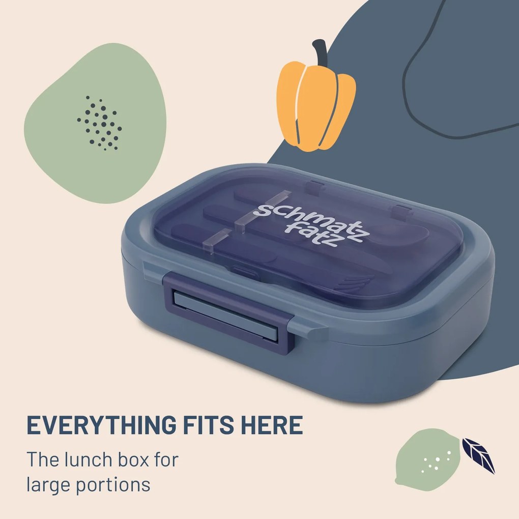 Klarstein Bunko, śniadaniówka, lunch box, tworzywo sztuczne, 3 komory
