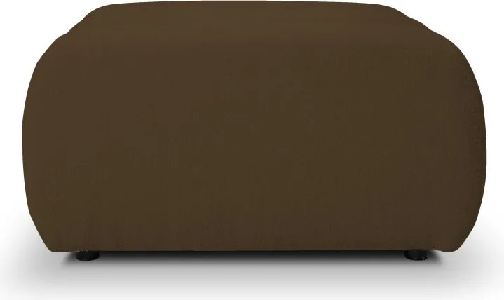 Pufa BALOO w kolorze brązowym w tkaninie LAMBI 04