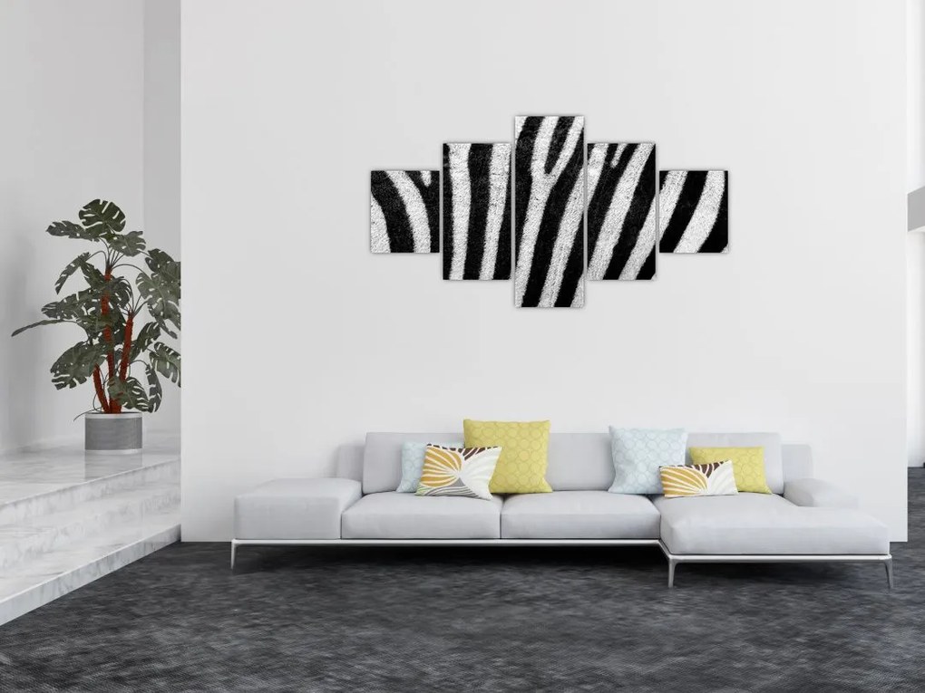 Obraz skóry zebry (125x70 cm)