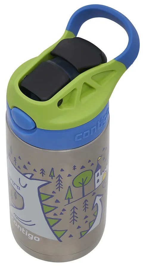 Contigo Dziecięca butelka termiczna Easy Clean 380 ml Matcha Dragon