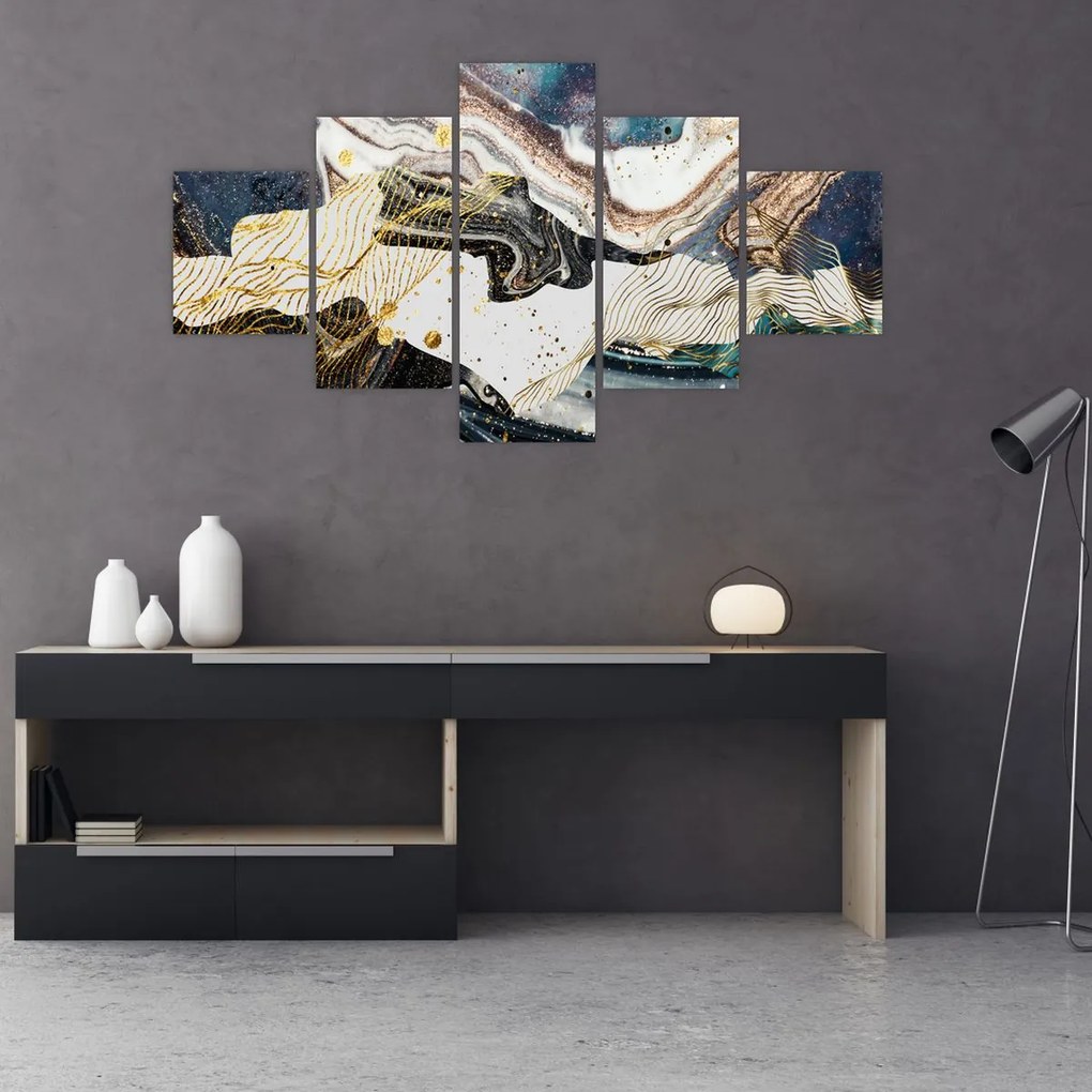 Obraz - Designerski marmur (125x70 cm)