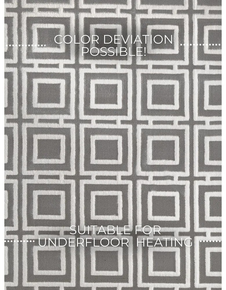 Szaro-kremowy dywan 200x280 cm Perles Howlite – Elle Decoration