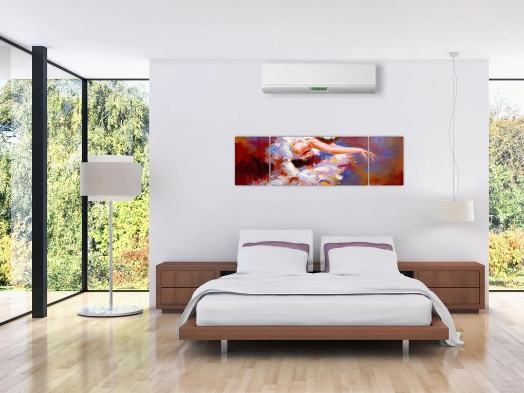 Obraz - Baletnica, malarstwo (170x50 cm)