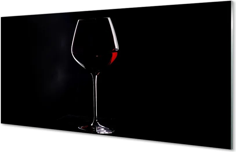 Panel szklany do Kuchni Elegancja Czerwonego Wina