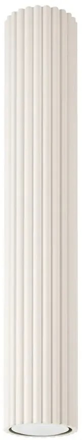 Beżowy reflektor w loftowym stylu 40cm - D294-Melson