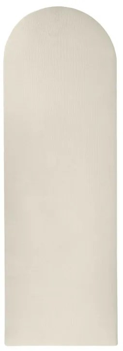 Tapicerowany panel ścienny FENCE PAROS 20x60 cm Kolor: Kremowy