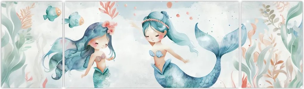 Obraz - Syreny (170x50 cm)