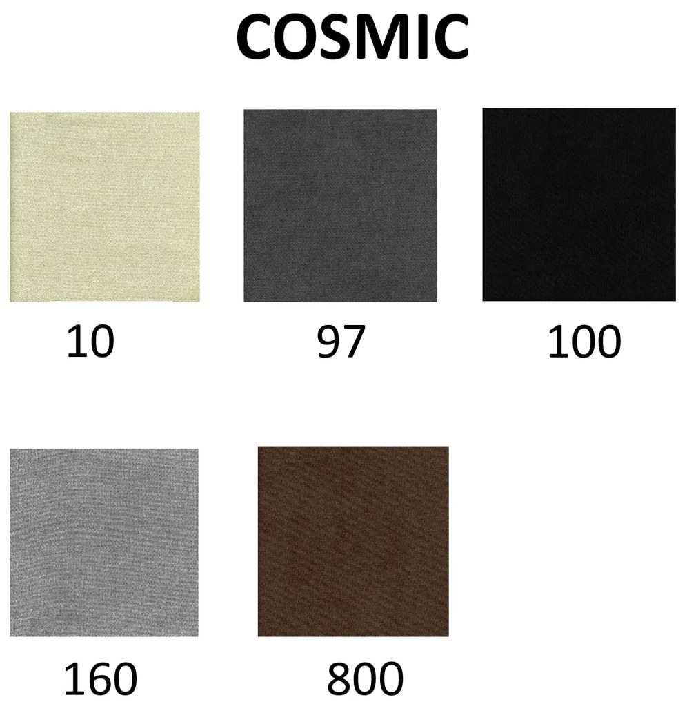 Ekskluzywne łóżko kontynentalne BRUNO 180 cm z pojemnikiem na pościel - beżowe Cosmic 10