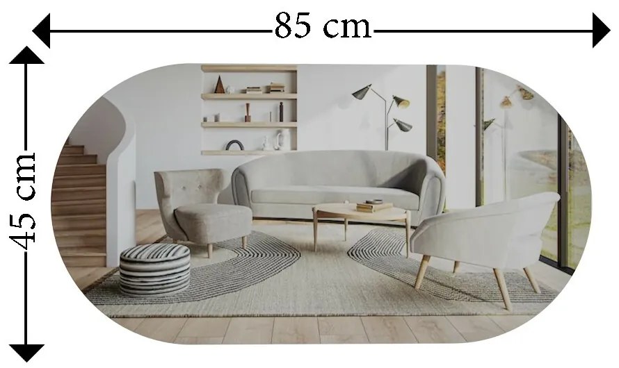 Lustro Riors 45 x 85 cm