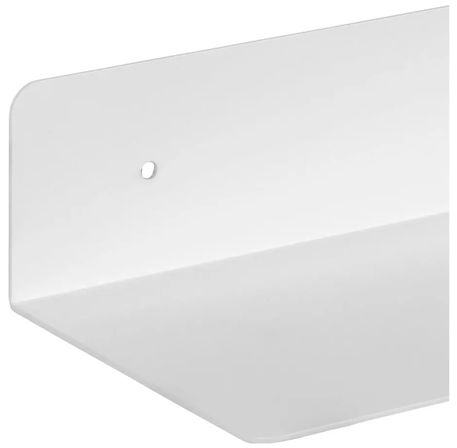 Biała metalowa półka ścienna Actona Joliet, szer. 50 cm