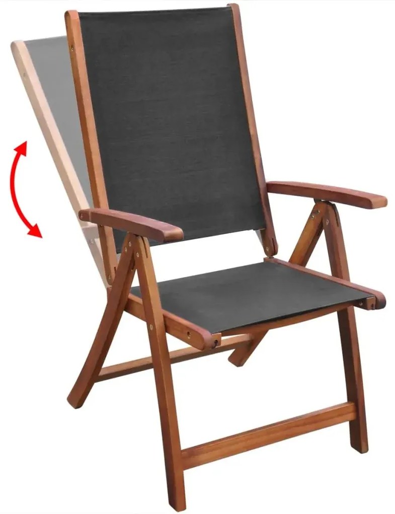 Zestaw mebli ogrodowych w kolorze brązowym F5-C98